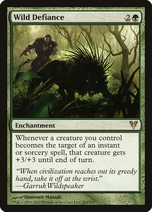 Wild Defiance [Avacyn Restored - 203]