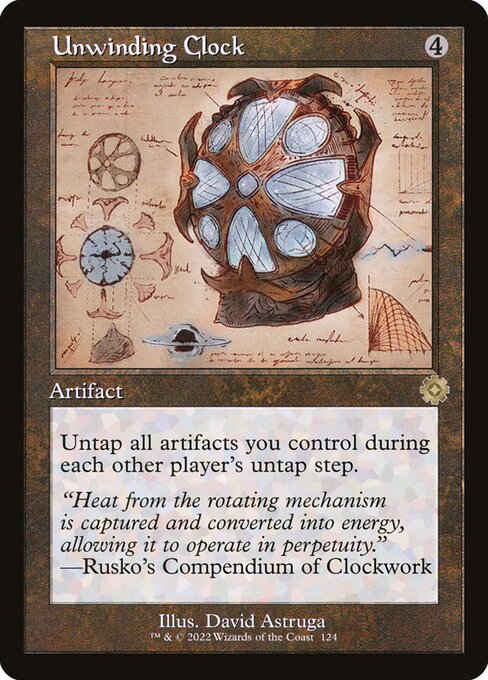 Unwinding Clock [The Brothers' War Retro Artifacts - 124]