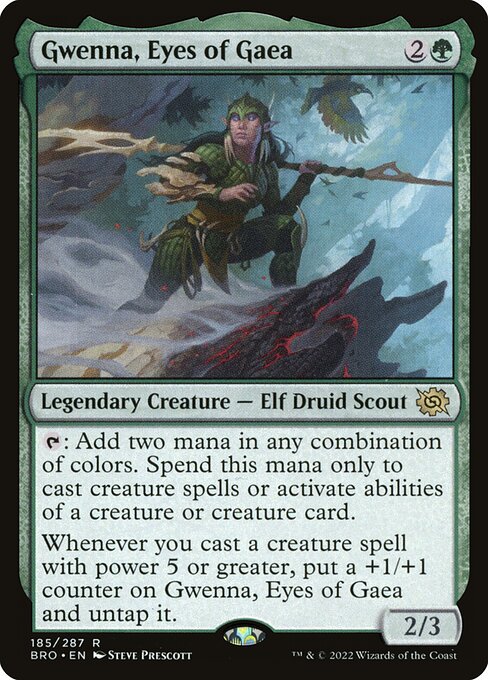 Gwenna, Eyes of Gaea [The Brothers' War - 185]