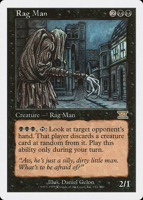 Rag Man [Classic Sixth Edition - 151]