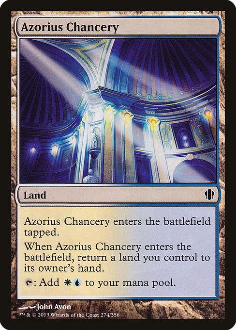 Azorius Chancery [Commander 2013 - 274]
