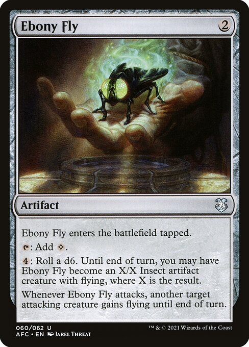 Ebony Fly [Forgotten Realms Commander - 60]