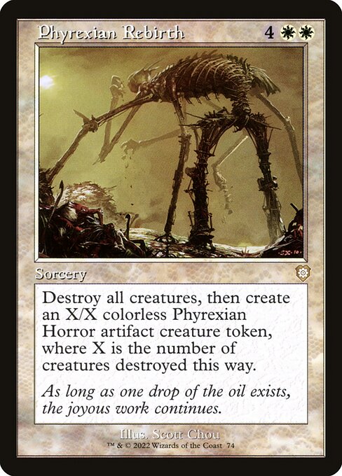 Phyrexian Rebirth [The Brothers' War Commander - 74]