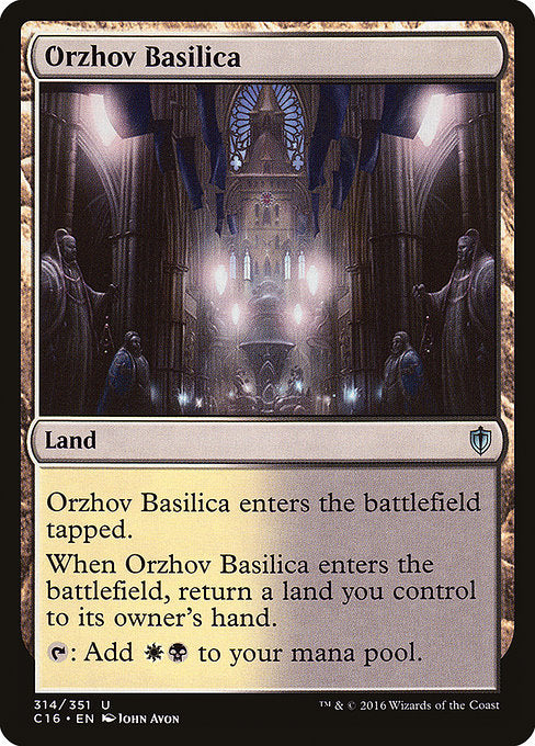 Orzhov Basilica [Commander 2016 - 314]