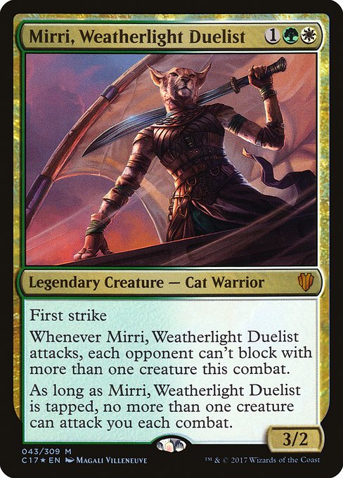 Mirri, Weatherlight Duelist [Commander 2017 - 43]