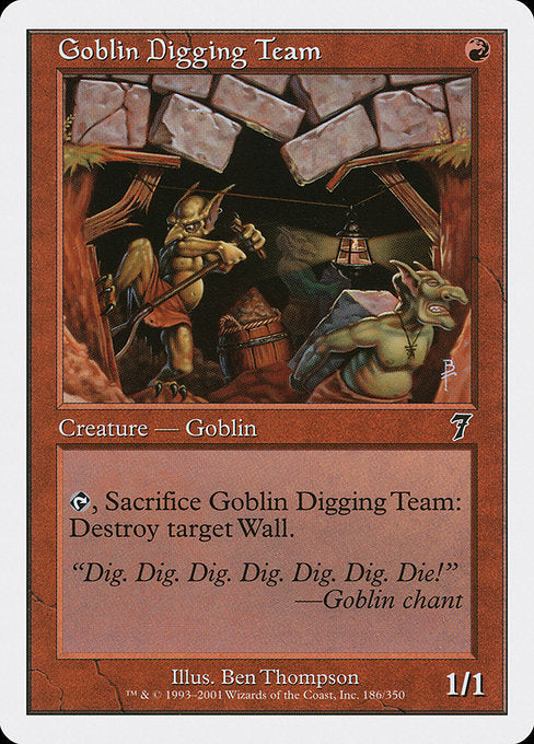 Goblin Digging Team [Seventh Edition - 186]