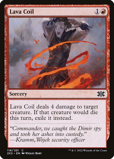 Lava Coil [Double Masters 2022 - 116]