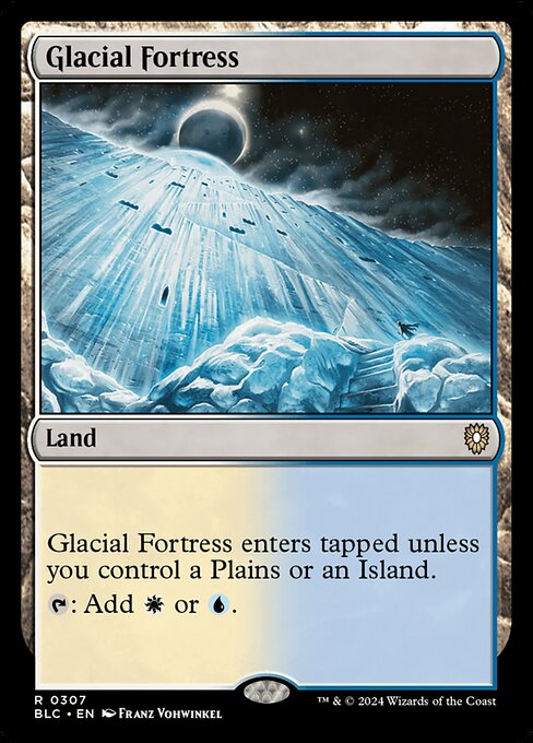Glacial Fortress [Bloomburrow Commander - 307]