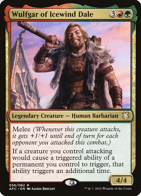 Wulfgar of Icewind Dale [Forgotten Realms Commander - 56]