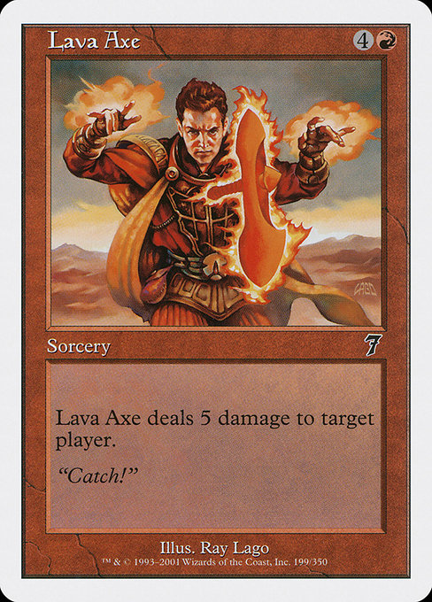 Lava Axe [Seventh Edition - 199]