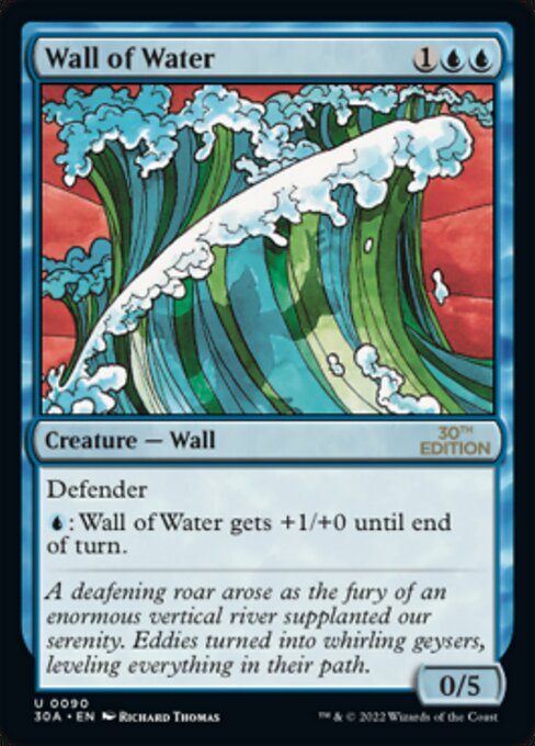 Wall of Water [30th Anniversary Edition - 90]