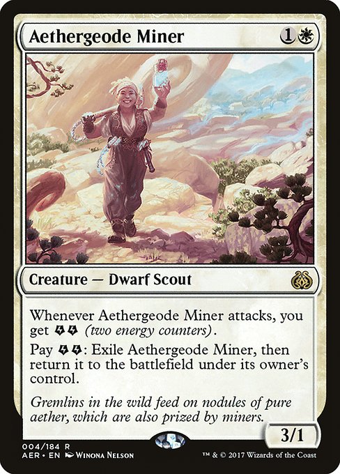 Aethergeode Miner [Aether Revolt - 4]