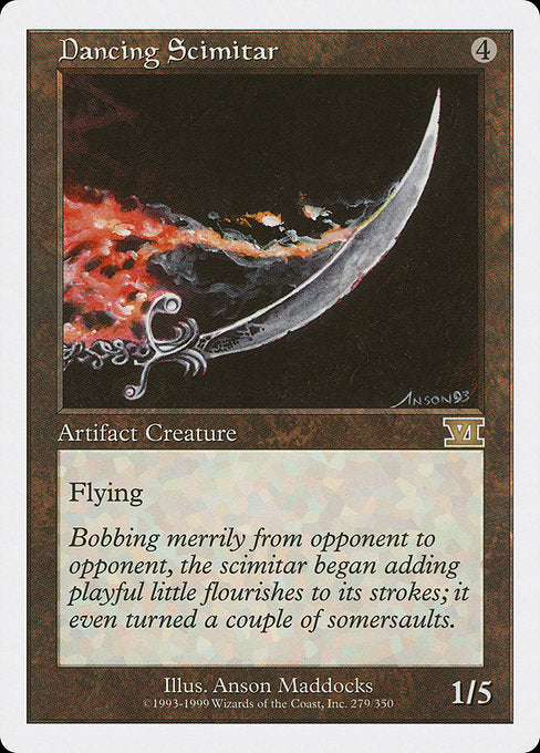 Dancing Scimitar [Classic Sixth Edition - 279]