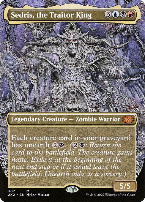 Sedris, the Traitor King [Double Masters 2022 - 387]