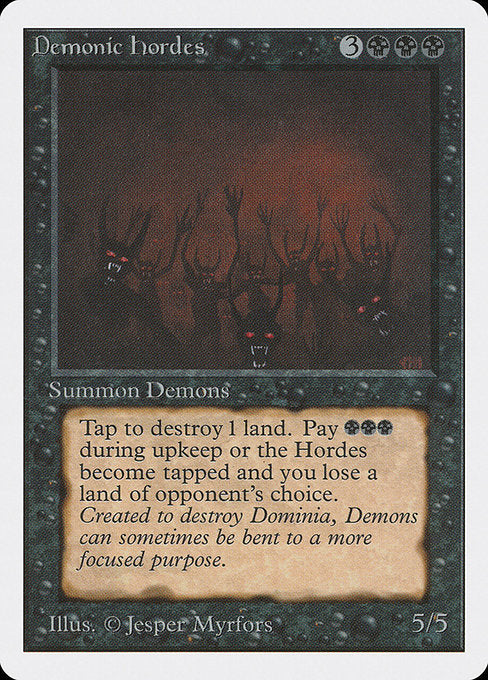 Demonic Hordes [Unlimited Edition - 104]