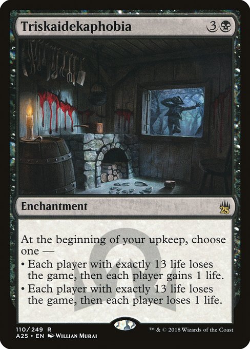 Triskaidekaphobia [Masters 25 - 110]
