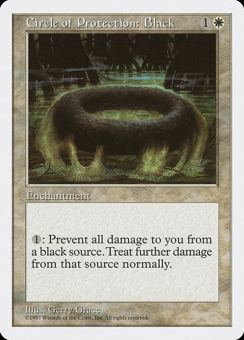 Circle of Protection: Black [Fifth Edition - 17]