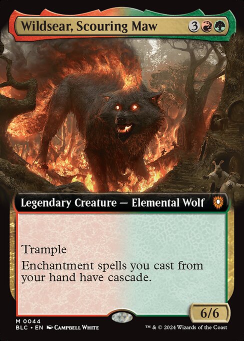 Wildsear, Scouring Maw [Bloomburrow Commander - 44]