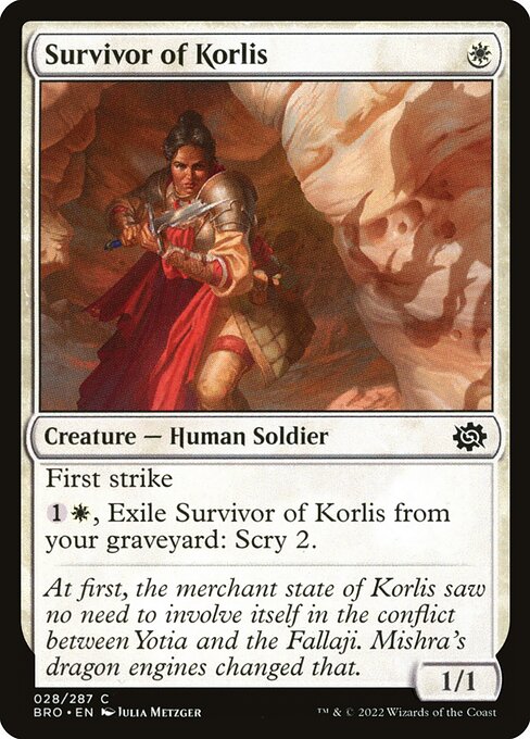 Survivor of Korlis [The Brothers' War - 28]
