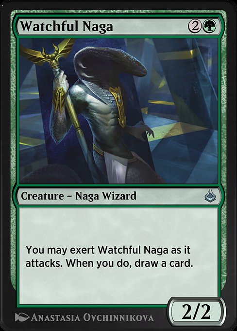 Watchful Naga [Amonkhet Remastered - 225]