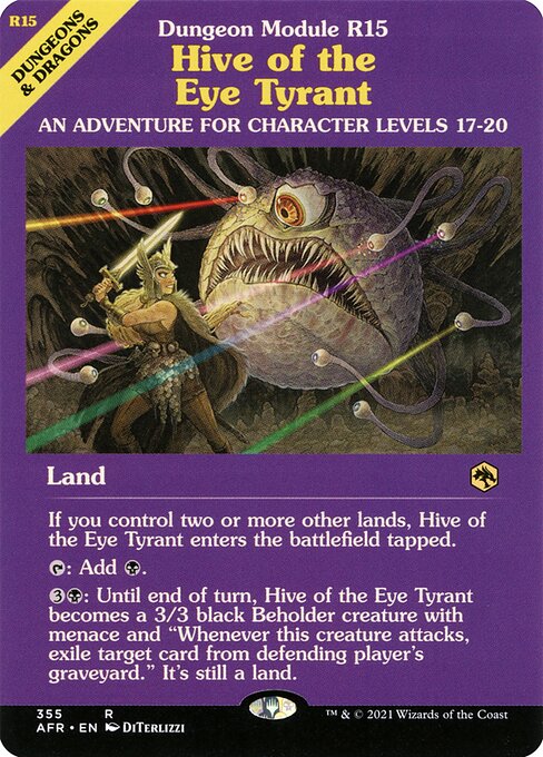 Hive of the Eye Tyrant [Adventures in the Forgotten Realms - 355]
