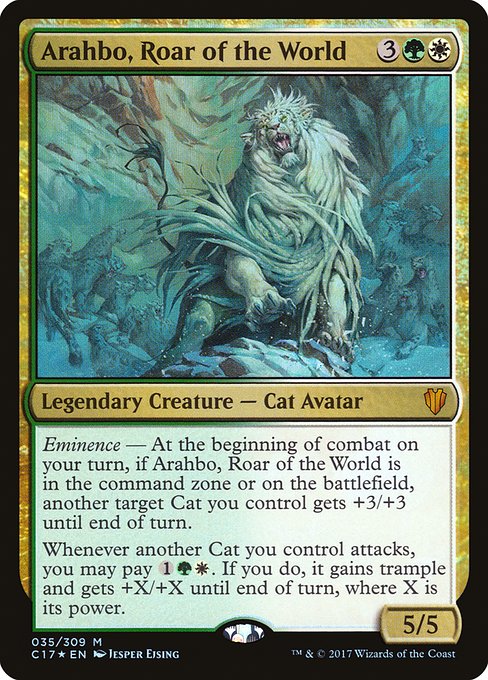 Arahbo, Roar of the World [Commander 2017 - 35]
