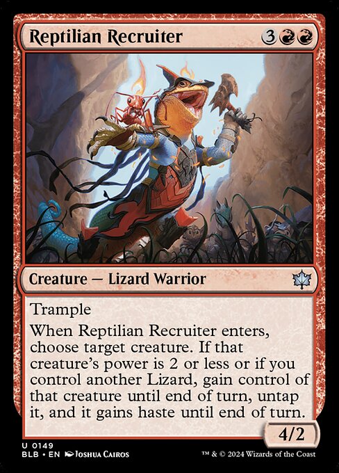 Reptilian Recruiter [Bloomburrow - 149]