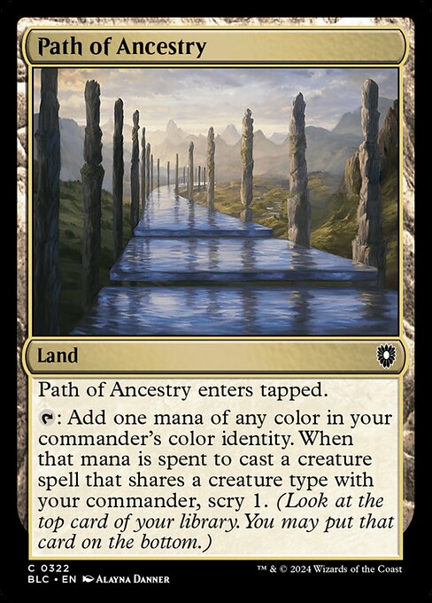 Path of Ancestry [Bloomburrow Commander - 322]
