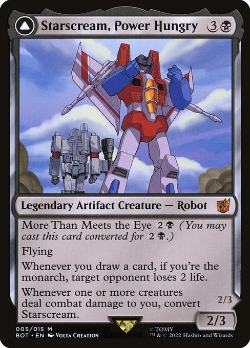 Starscream, Power Hungry // Starscream, Seeker Leader [Transformers - 5]