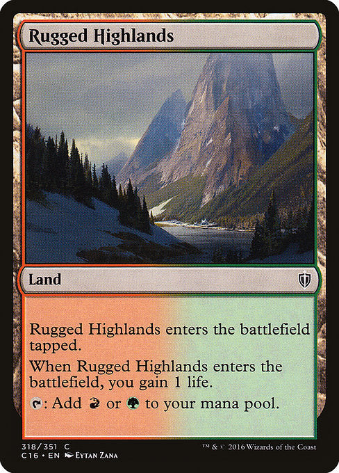 Rugged Highlands [Commander 2016 - 318]