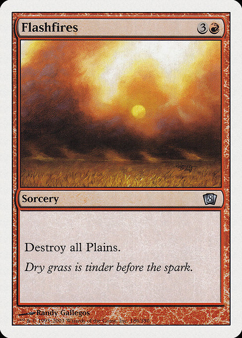 Flashfires [Eighth Edition - 186]