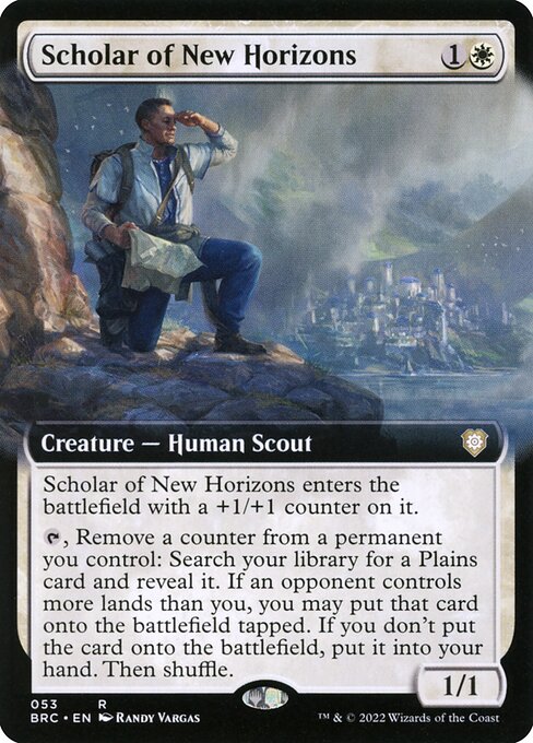 Scholar of New Horizons [The Brothers' War Commander - 53]