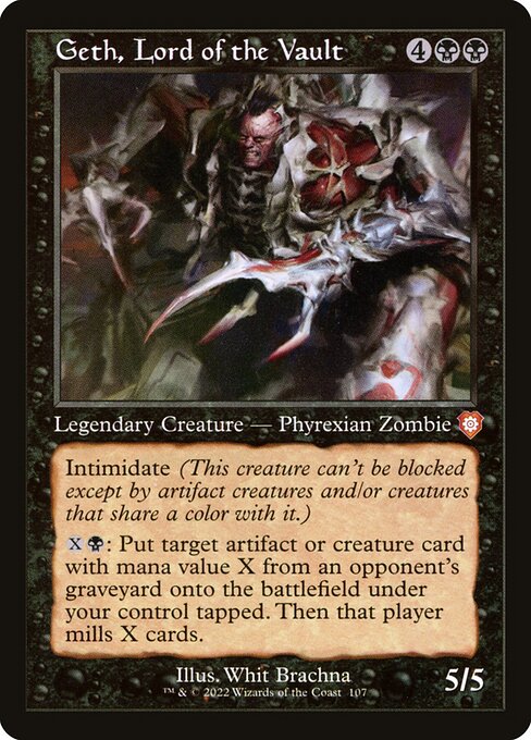 Geth, Lord of the Vault [The Brothers' War Commander - 107]