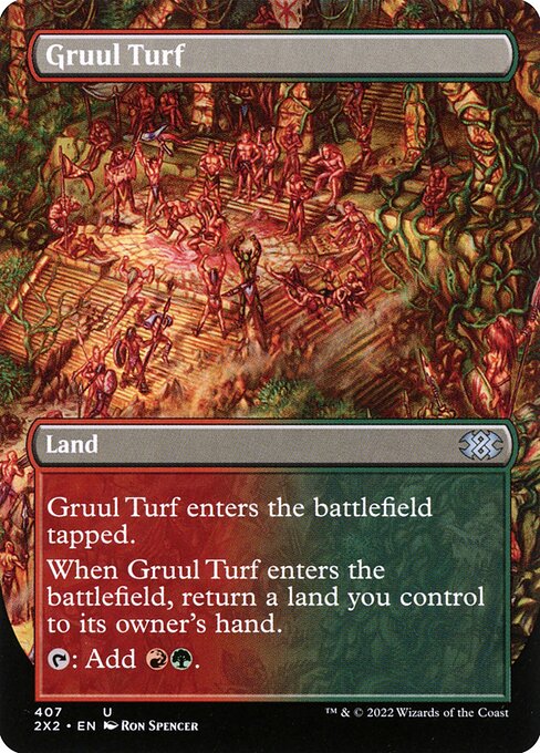 Gruul Turf [Double Masters 2022 - 407]