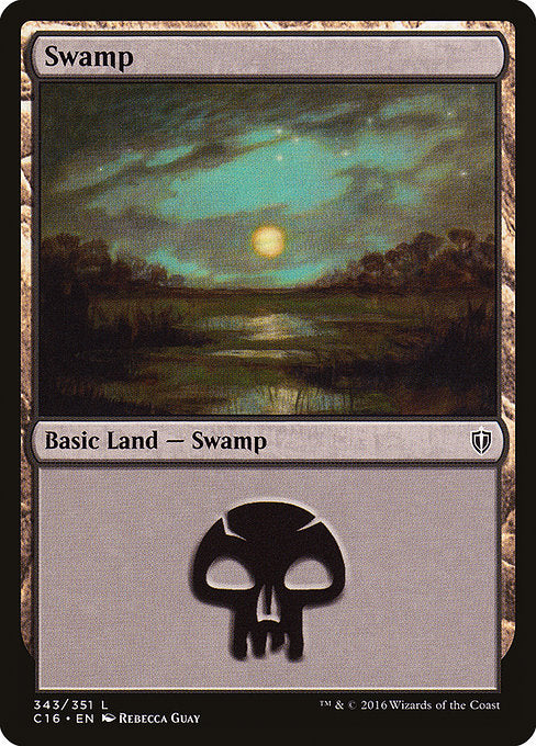 Swamp [Commander 2016 - 343]