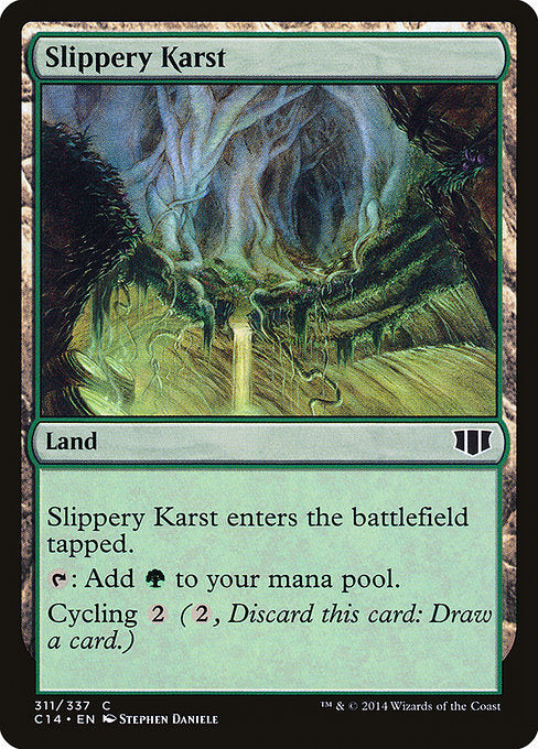 Slippery Karst [Commander 2014 - 311]