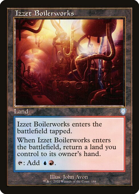 Izzet Boilerworks [The Brothers' War Commander - 188]