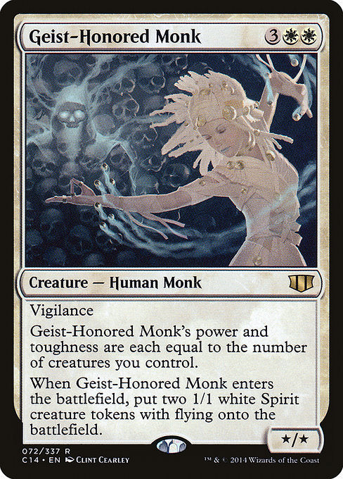 Geist-Honored Monk [Commander 2014 - 72]