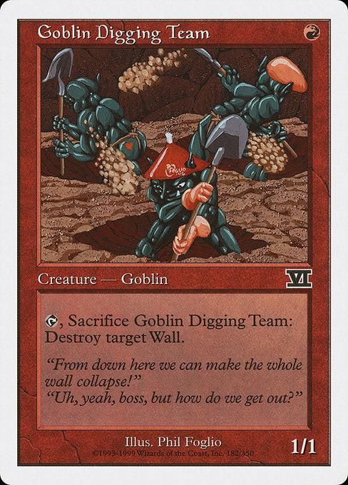 Goblin Digging Team [Classic Sixth Edition - 182]