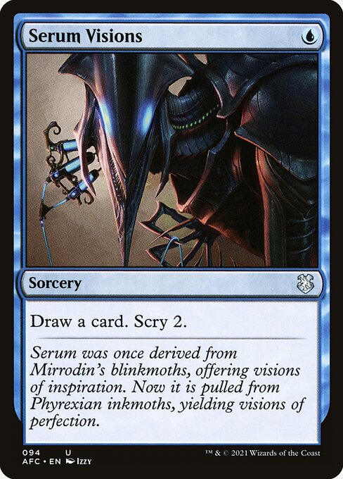 Serum Visions [Forgotten Realms Commander - 94]