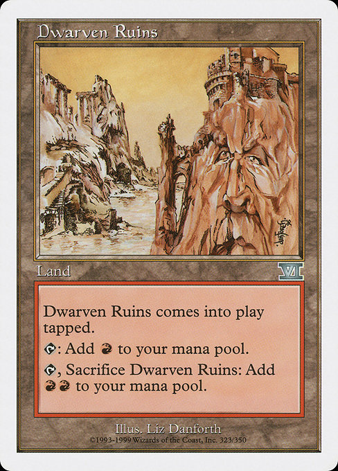 Dwarven Ruins [Classic Sixth Edition - 323]