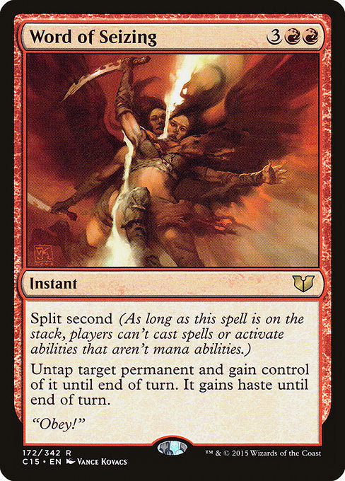 Word of Seizing [Commander 2015 - 172]