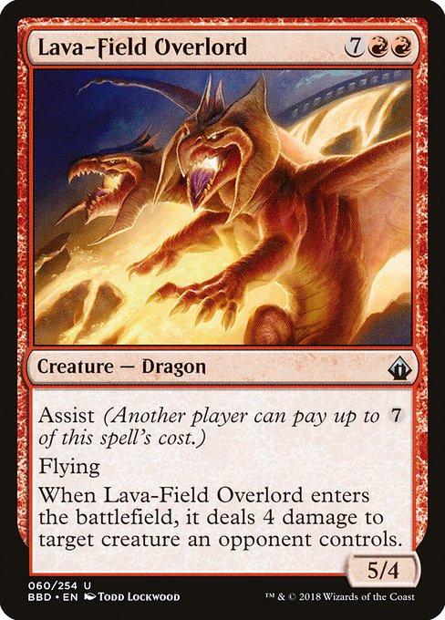 Lava-Field Overlord [Battlebond - 60]