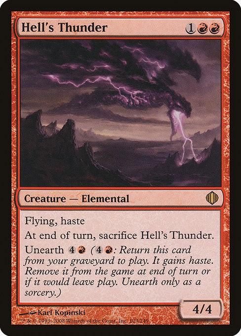Hell's Thunder [Shards of Alara - 103]