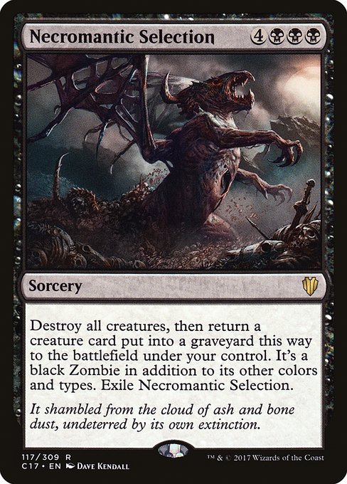 Necromantic Selection [Commander 2017 - 117]