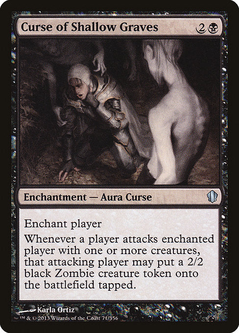 Curse of Shallow Graves [Commander 2013 - 71]