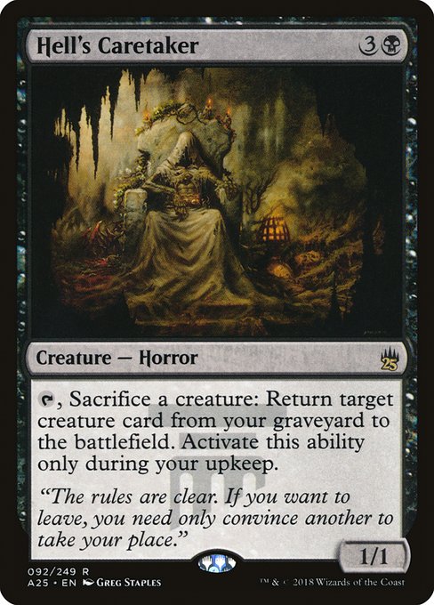 Hell's Caretaker [Masters 25 - 92]
