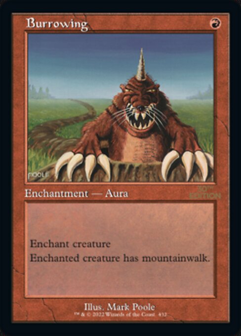 Burrowing [30th Anniversary Edition - 432]
