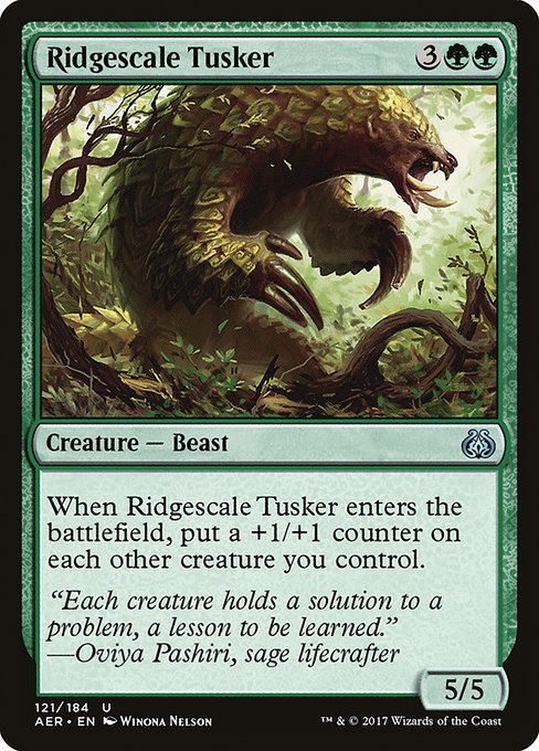 Ridgescale Tusker [Aether Revolt - 121]