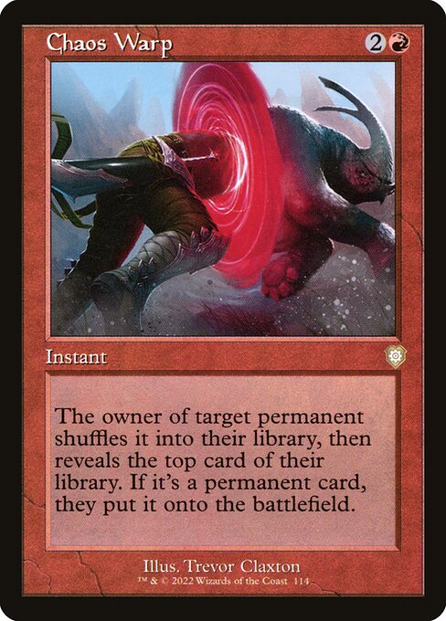 Chaos Warp [The Brothers' War Commander - 114]